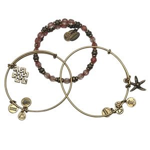 Alex and Ani Three Bracelet Set